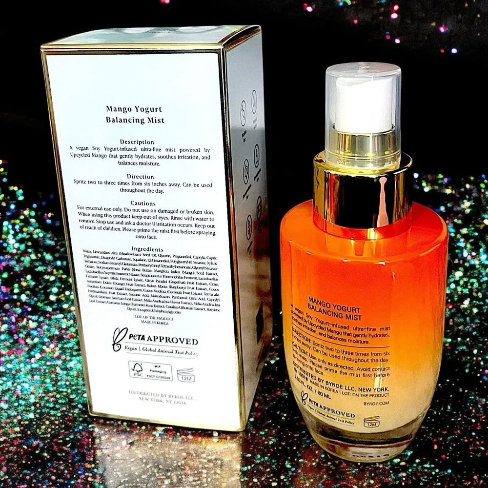 Byroe New York Mango Yogurt Balancing Mist 2.02 fl Oz Brand New In Box